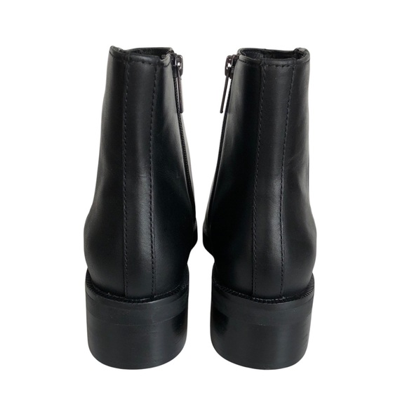 ABEO Traverse Ankle Boots Black Leather Bootie Size 8 NWOT - Picture 6 of 8